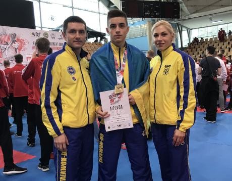 Віталій Соловей з Франківщини - чемпіон Європи з Таеквон-До. ФОТО
