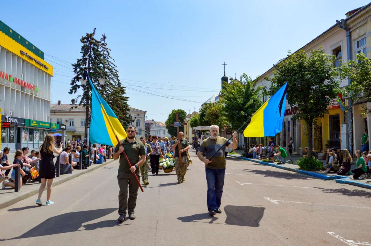 Коломия провела на вічний спочинок полеглого Героя Володимира Жданова